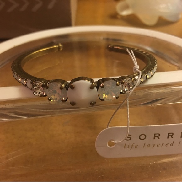Sorrelli Jewelry - Sorrelli Pearl Luster Bangle Bracelet new